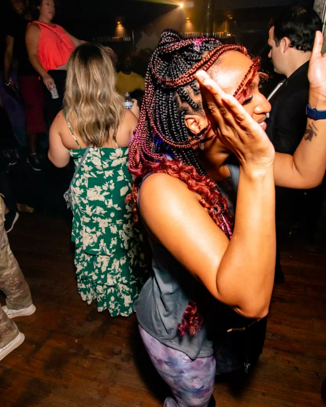 Hot Mess dance pop party - August 2023 - third Friday of every month at The Basement, Easst Atlanta - Kimber is the DJ - Pics: Darcy for Oh Snap Kid