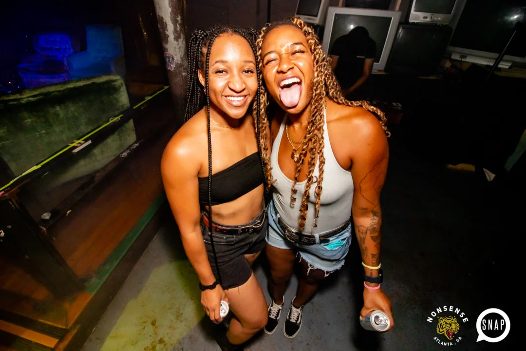 Hot Mess dance pop party - August 2023 - third Friday of every month at The Basement, Easst Atlanta - Kimber is the DJ - Pics: Darcy for Oh Snap Kid