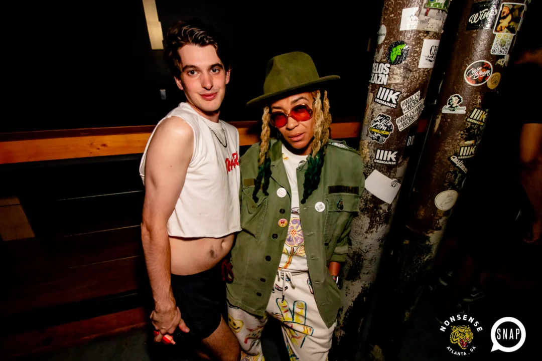 Hot Mess dance pop party - August 2023 - third Friday of every month at The Basement, Easst Atlanta - Kimber is the DJ - Pics: Darcy for Oh Snap Kid