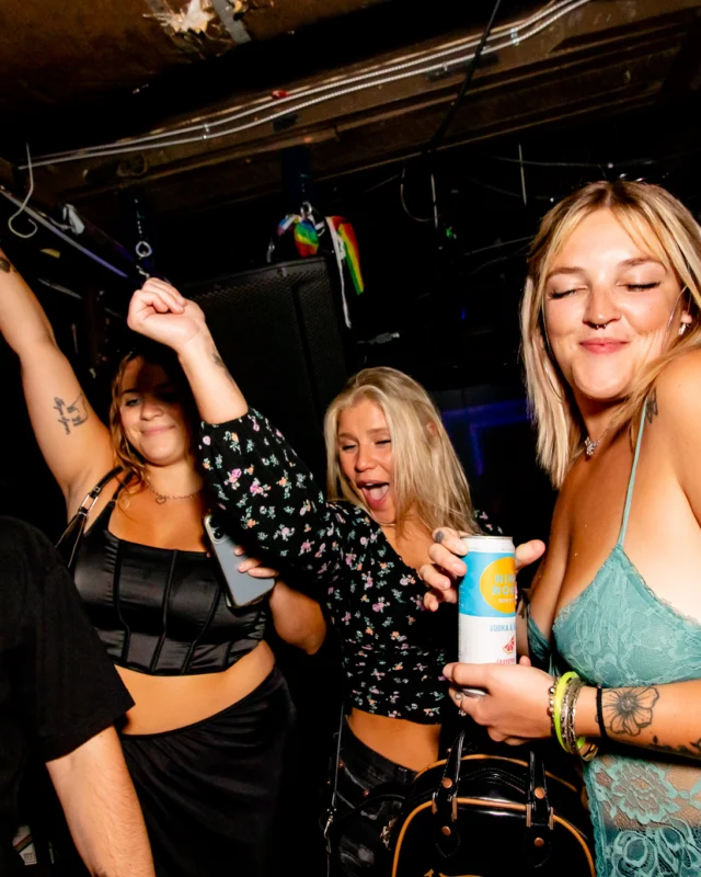 Hot Mess dance pop party - August 2023 - third Friday of every month at The Basement, Easst Atlanta - Kimber is the DJ - Pics: Darcy for Oh Snap Kid