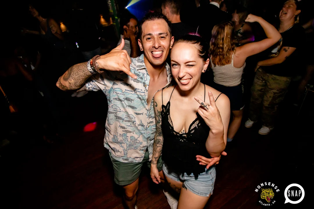 Hot Mess dance pop party - August 2023 - third Friday of every month at The Basement, Easst Atlanta - Kimber is the DJ - Pics: Darcy for Oh Snap Kid