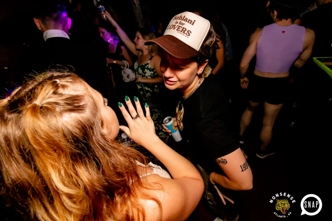 Hot Mess dance pop party - August 2023 - third Friday of every month at The Basement, Easst Atlanta - Kimber is the DJ - Pics: Darcy for Oh Snap Kid