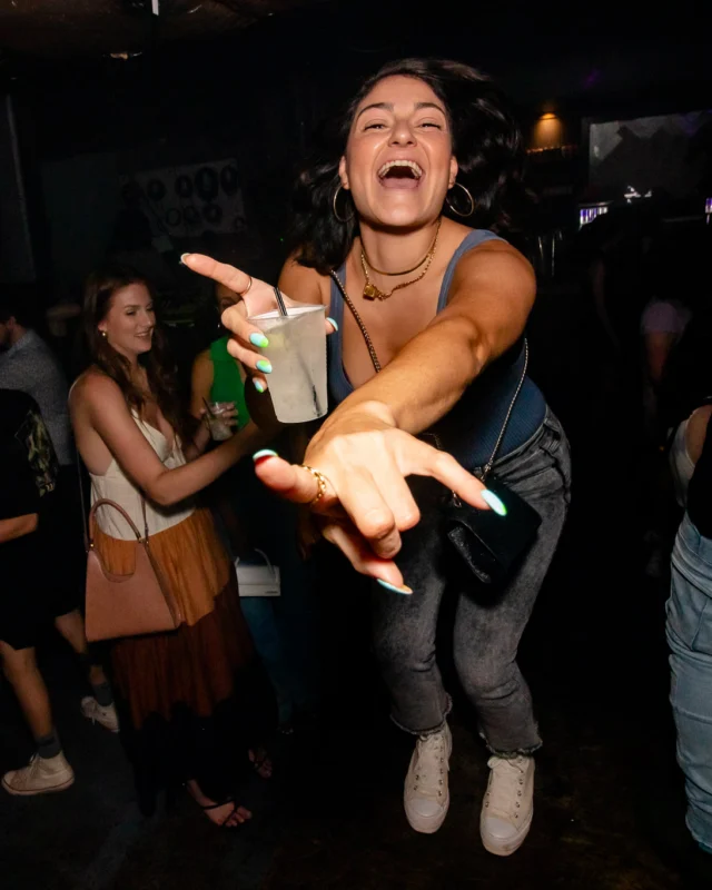 Hot Mess dance pop party - August 2023 - third Friday of every month at The Basement, Easst Atlanta - Kimber is the DJ - Pics: Darcy for Oh Snap Kid