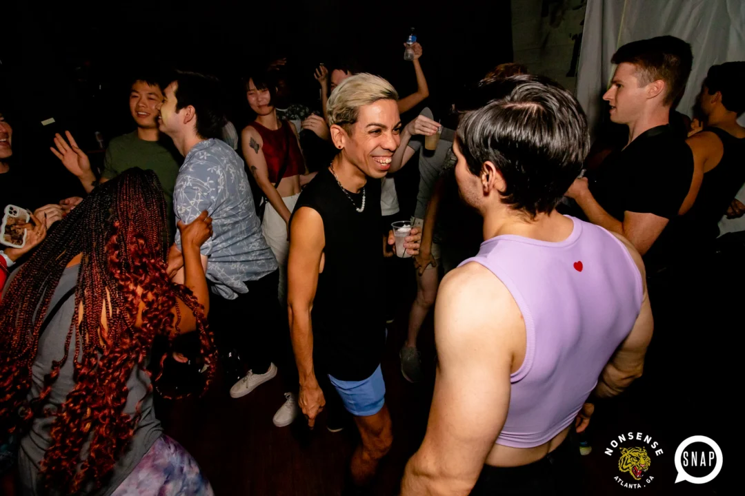 Hot Mess dance pop party - August 2023 - third Friday of every month at The Basement, Easst Atlanta - Kimber is the DJ - Pics: Darcy for Oh Snap Kid