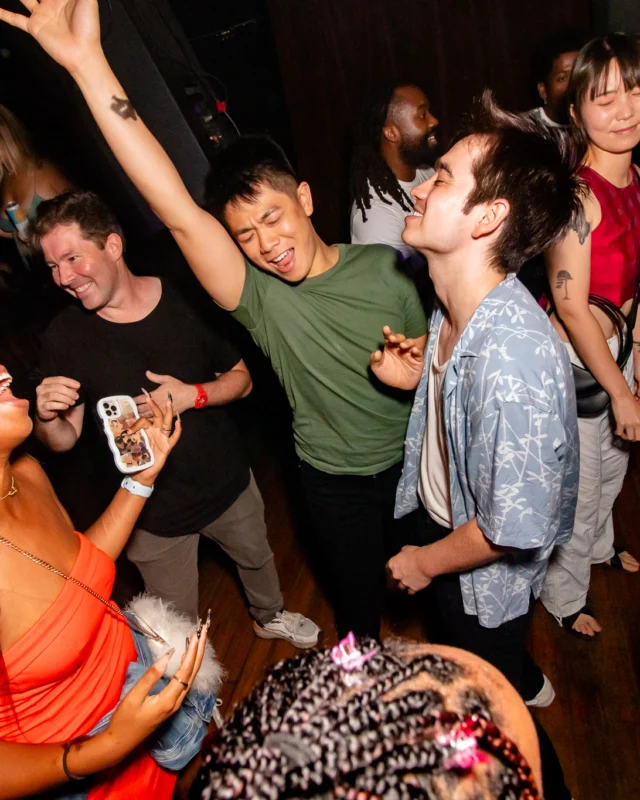 Hot Mess dance pop party - August 2023 - third Friday of every month at The Basement, Easst Atlanta - Kimber is the DJ - Pics: Darcy for Oh Snap Kid