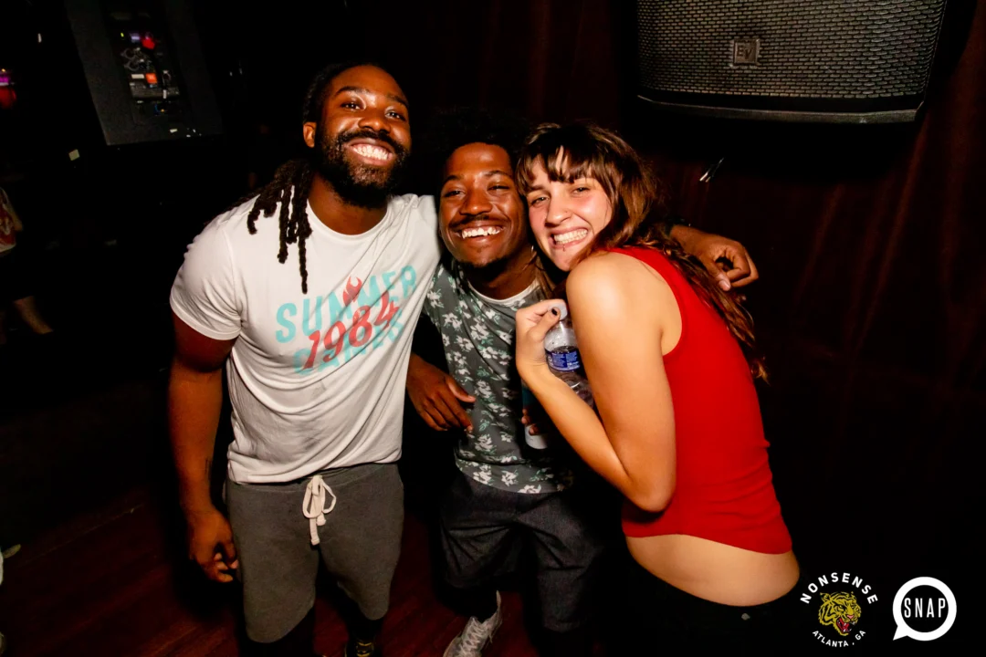 Hot Mess dance pop party - August 2023 - third Friday of every month at The Basement, Easst Atlanta - Kimber is the DJ - Pics: Darcy for Oh Snap Kid