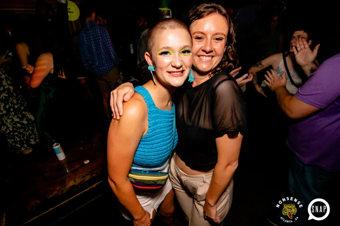 Hot Mess dance pop party - August 2023 - third Friday of every month at The Basement, Easst Atlanta - Kimber is the DJ - Pics: Darcy for Oh Snap Kid
