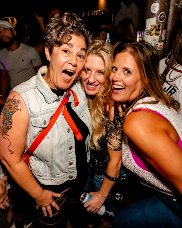 Hot Mess dance pop party - August 2023 - third Friday of every month at The Basement, Easst Atlanta - Kimber is the DJ - Pics: Darcy for Oh Snap Kid
