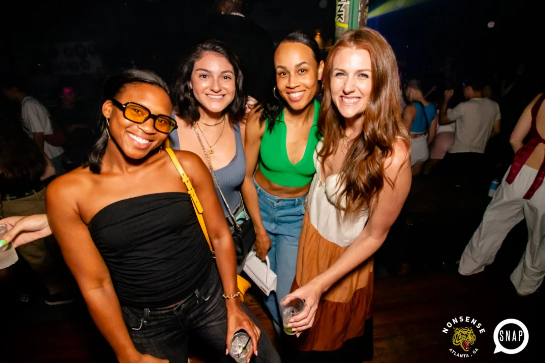 Hot Mess dance pop party - August 2023 - third Friday of every month at The Basement, Easst Atlanta - Kimber is the DJ - Pics: Darcy for Oh Snap Kid