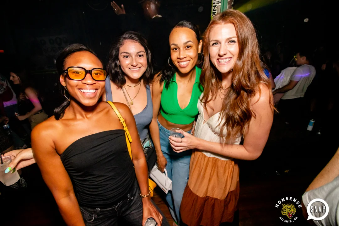 Hot Mess dance pop party - August 2023 - third Friday of every month at The Basement, Easst Atlanta - Kimber is the DJ - Pics: Darcy for Oh Snap Kid