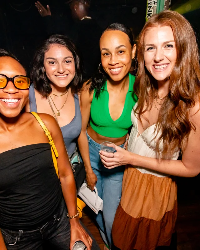 Hot Mess dance pop party - August 2023 - third Friday of every month at The Basement, Easst Atlanta - Kimber is the DJ - Pics: Darcy for Oh Snap Kid