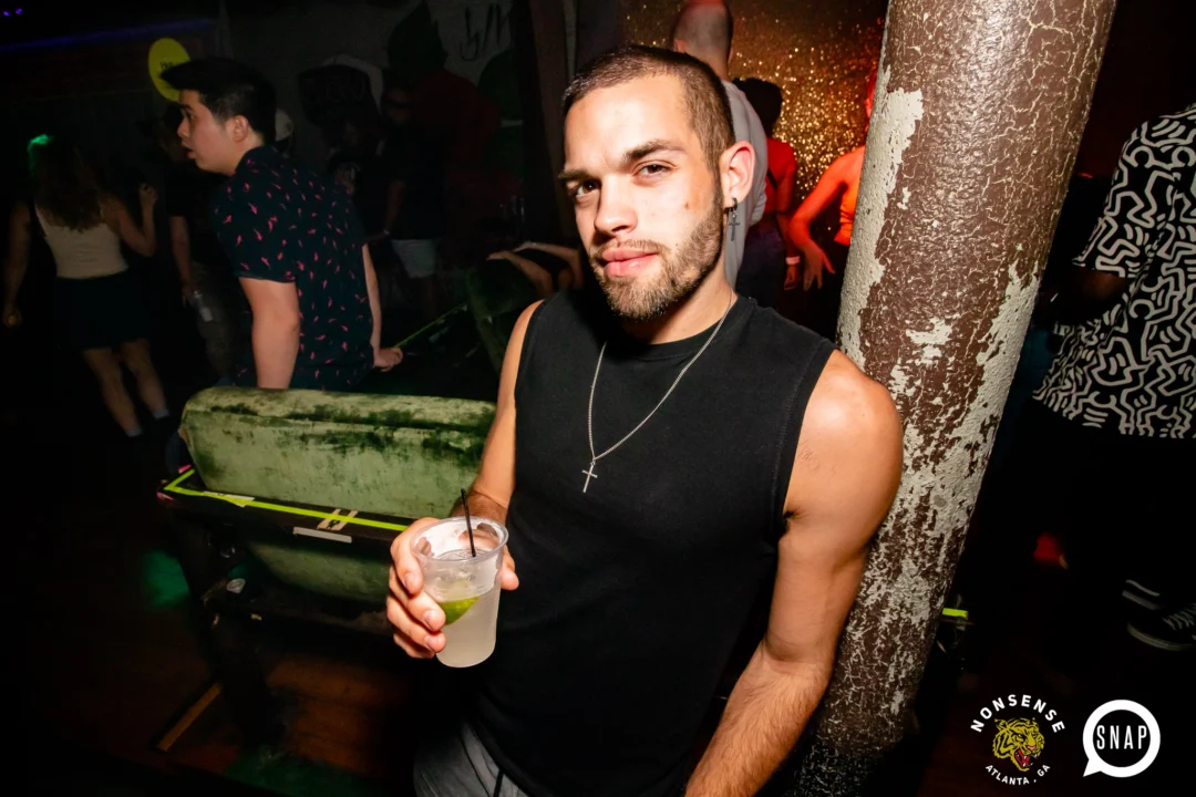 Hot Mess dance pop party - August 2023 - third Friday of every month at The Basement, Easst Atlanta - Kimber is the DJ - Pics: Darcy for Oh Snap Kid