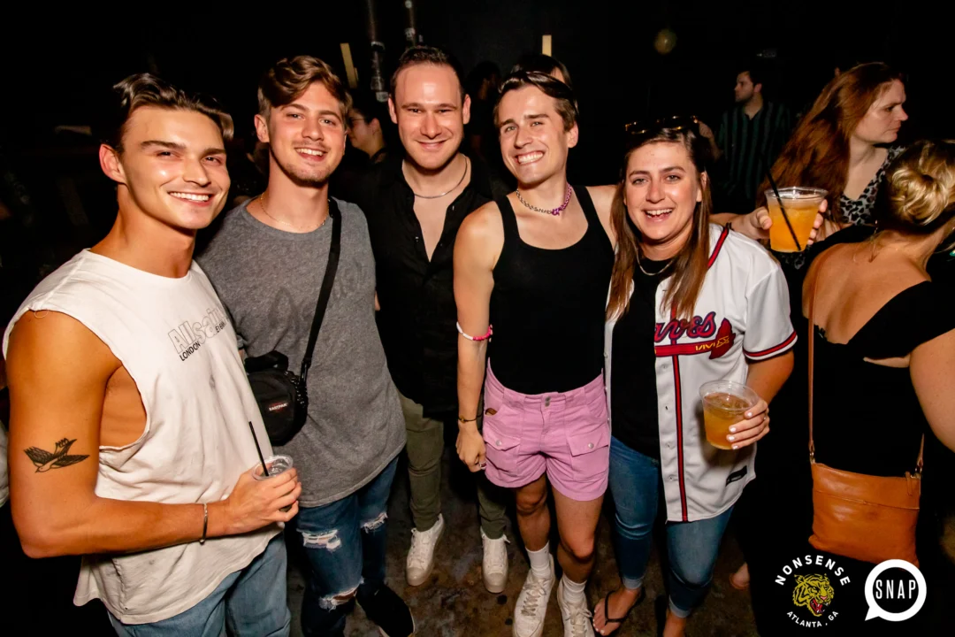 Hot Mess dance pop party - August 2023 - third Friday of every month at The Basement, Easst Atlanta - Kimber is the DJ - Pics: Darcy for Oh Snap Kid