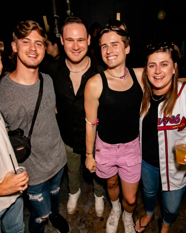 Hot Mess dance pop party - August 2023 - third Friday of every month at The Basement, Easst Atlanta - Kimber is the DJ - Pics: Darcy for Oh Snap Kid