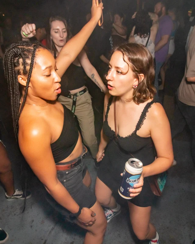 Hot Mess dance pop party - August 2023 - third Friday of every month at The Basement, Easst Atlanta - Kimber is the DJ - Pics: Darcy for Oh Snap Kid