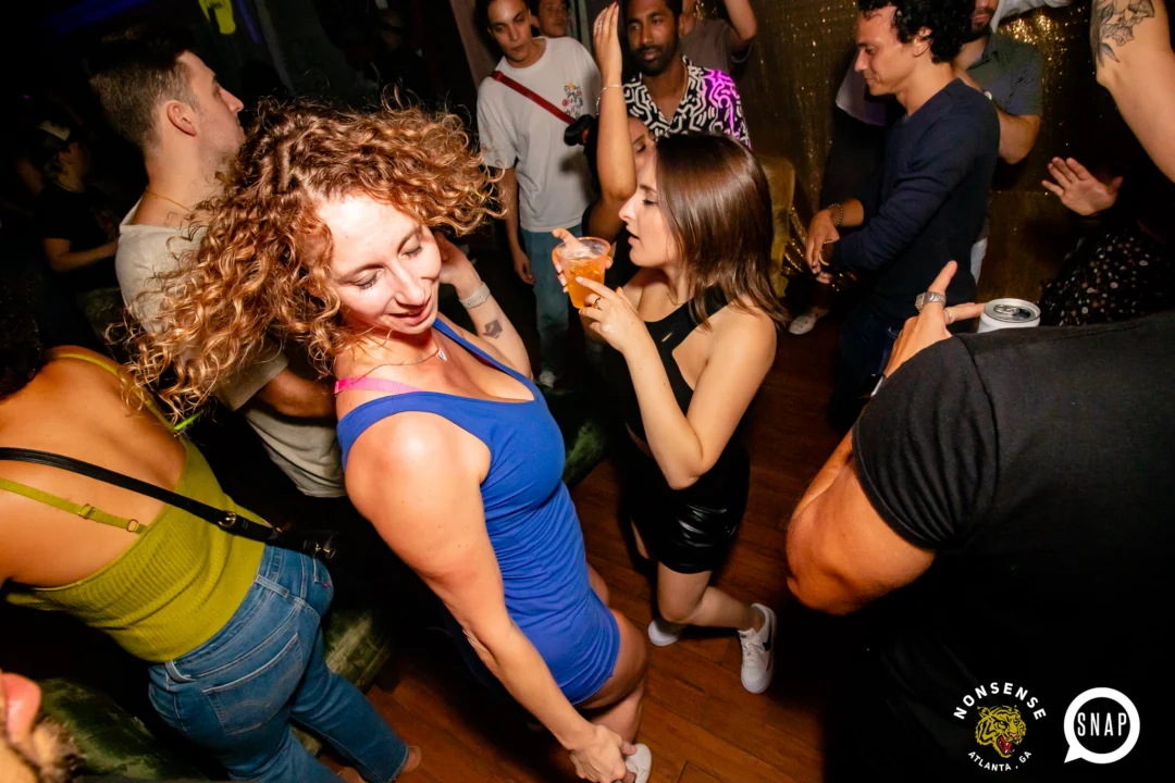 Hot Mess dance pop party - August 2023 - third Friday of every month at The Basement, Easst Atlanta - Kimber is the DJ - Pics: Darcy for Oh Snap Kid