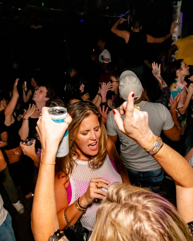 Hot Mess dance pop party - August 2023 - third Friday of every month at The Basement, Easst Atlanta - Kimber is the DJ - Pics: Darcy for Oh Snap Kid