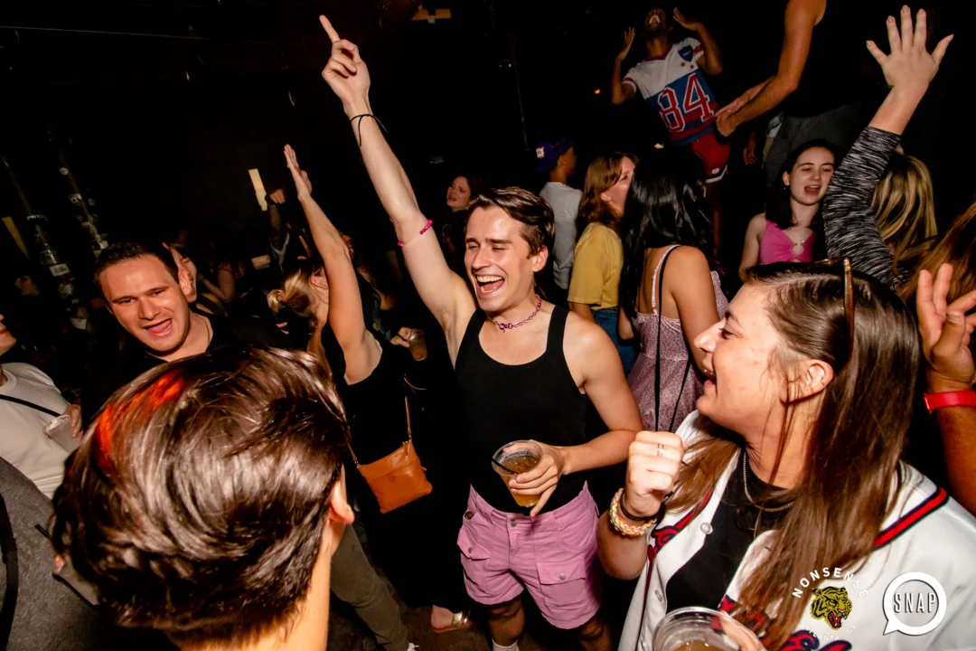 Hot Mess dance pop party - August 2023 - third Friday of every month at The Basement, Easst Atlanta - Kimber is the DJ - Pics: Darcy for Oh Snap Kid