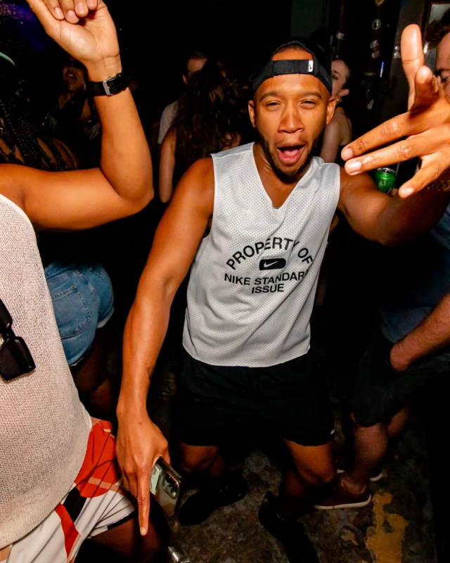Hot Mess dance pop party - August 2023 - third Friday of every month at The Basement, Easst Atlanta - Kimber is the DJ - Pics: Darcy for Oh Snap Kid