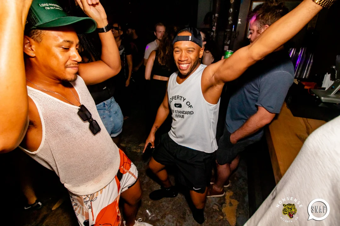 Hot Mess dance pop party - August 2023 - third Friday of every month at The Basement, Easst Atlanta - Kimber is the DJ - Pics: Darcy for Oh Snap Kid