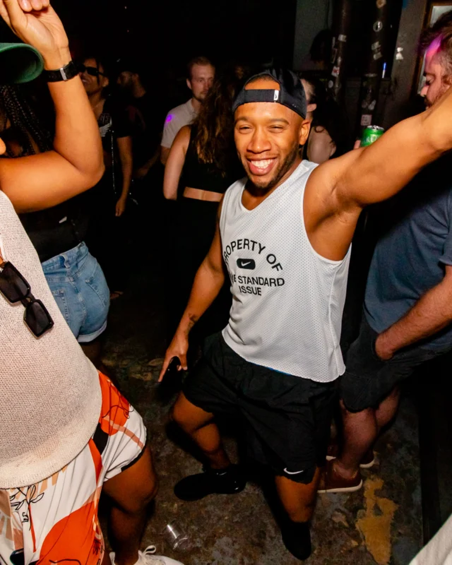 Hot Mess dance pop party - August 2023 - third Friday of every month at The Basement, Easst Atlanta - Kimber is the DJ - Pics: Darcy for Oh Snap Kid