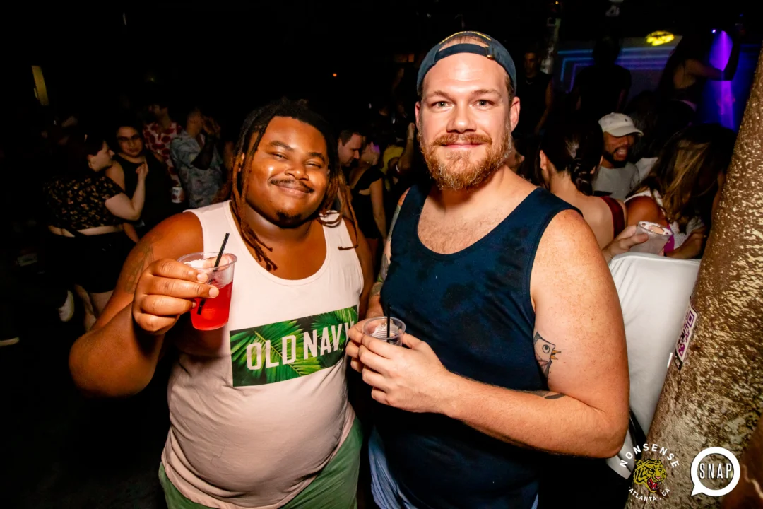 Hot Mess dance pop party - August 2023 - third Friday of every month at The Basement, Easst Atlanta - Kimber is the DJ - Pics: Darcy for Oh Snap Kid
