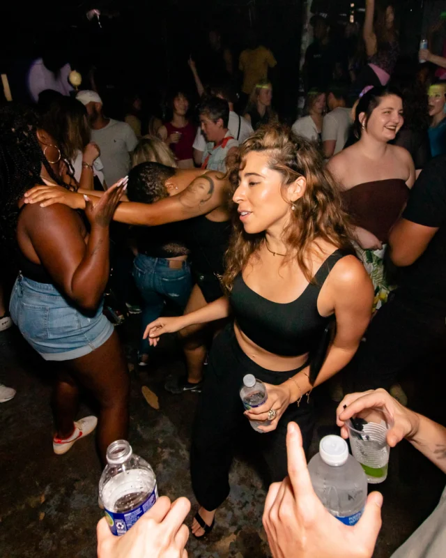 Hot Mess dance pop party - August 2023 - third Friday of every month at The Basement, Easst Atlanta - Kimber is the DJ - Pics: Darcy for Oh Snap Kid