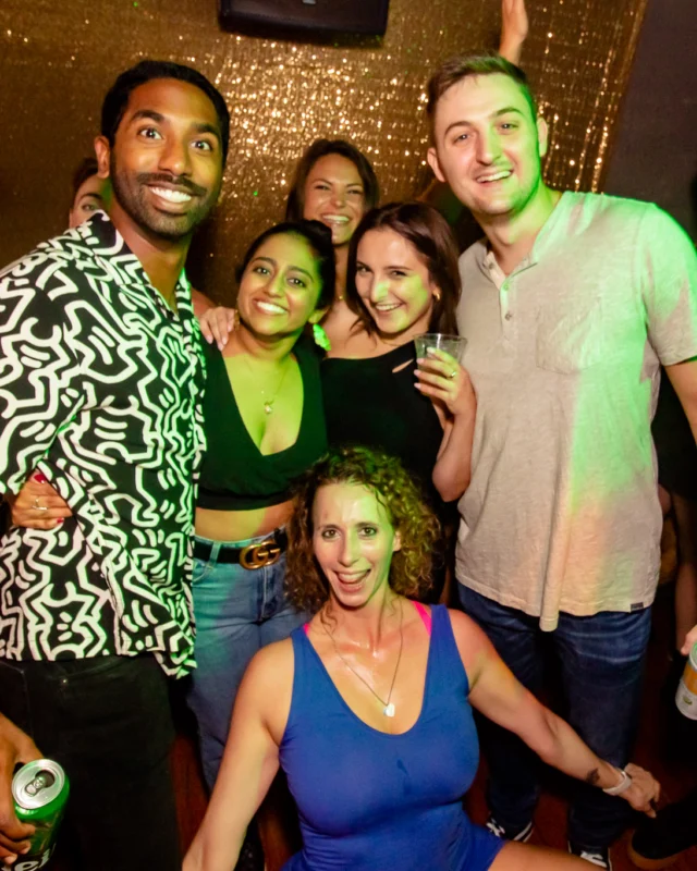 Hot Mess dance pop party - August 2023 - third Friday of every month at The Basement, Easst Atlanta - Kimber is the DJ - Pics: Darcy for Oh Snap Kid