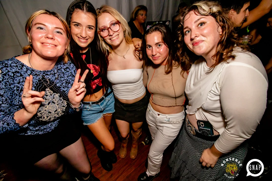 Hot Mess dance pop party - August 2023 - third Friday of every month at The Basement, Easst Atlanta - Kimber is the DJ - Pics: Darcy for Oh Snap Kid