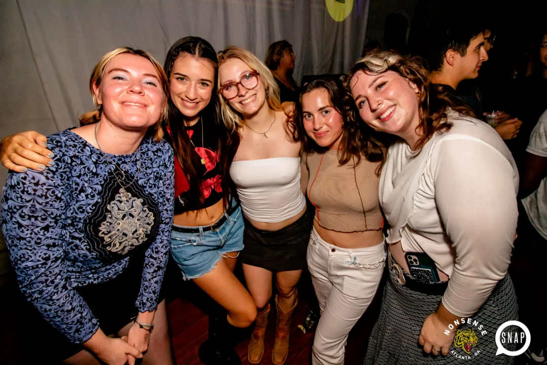 Hot Mess dance pop party - August 2023 - third Friday of every month at The Basement, Easst Atlanta - Kimber is the DJ - Pics: Darcy for Oh Snap Kid