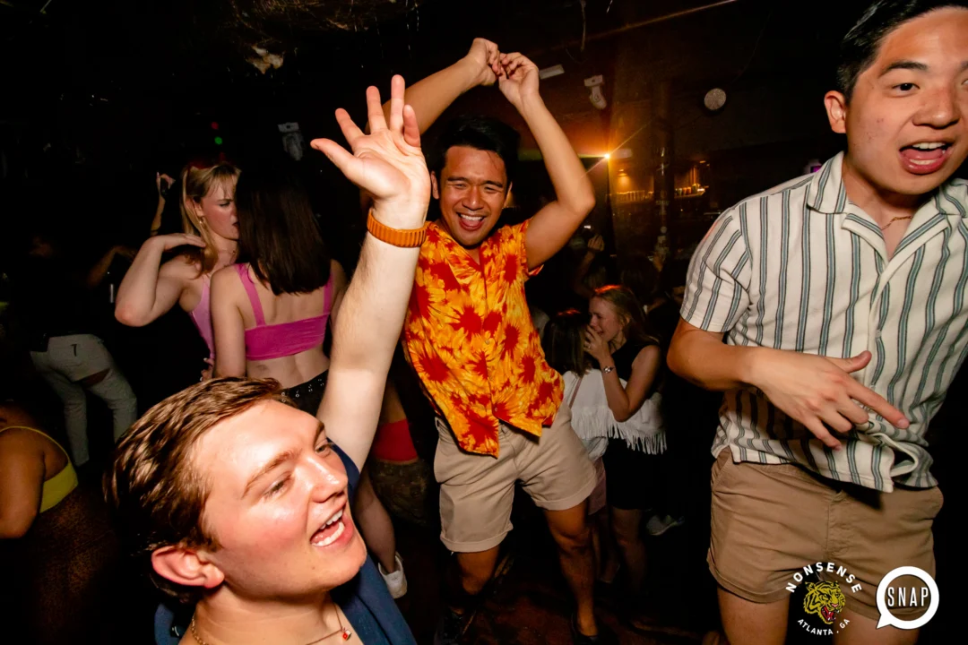 Hot Mess dance pop party - August 2023 - third Friday of every month at The Basement, Easst Atlanta - Kimber is the DJ - Pics: Darcy for Oh Snap Kid