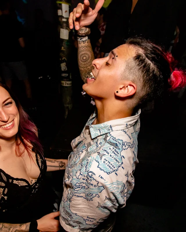Hot Mess dance pop party - August 2023 - third Friday of every month at The Basement, Easst Atlanta - Kimber is the DJ - Pics: Darcy for Oh Snap Kid