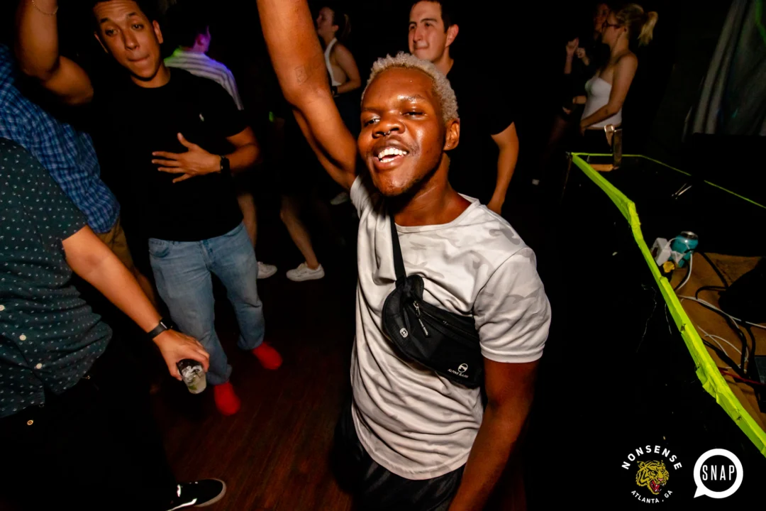 Hot Mess dance pop party - August 2023 - third Friday of every month at The Basement, Easst Atlanta - Kimber is the DJ - Pics: Darcy for Oh Snap Kid