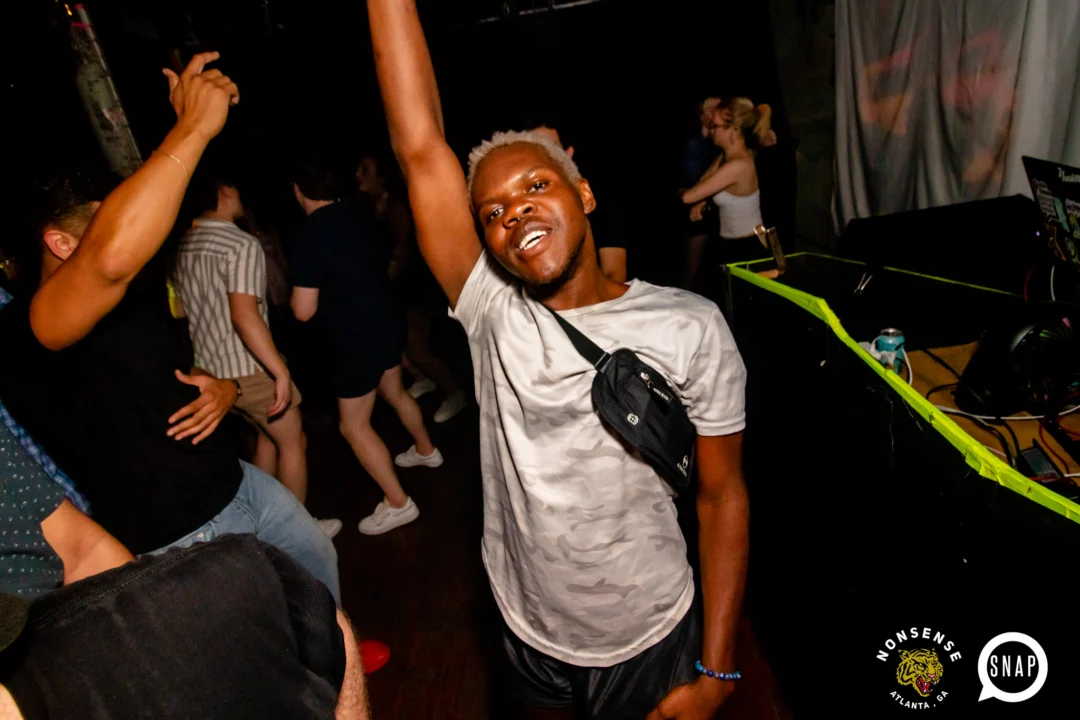 Hot Mess dance pop party - August 2023 - third Friday of every month at The Basement, Easst Atlanta - Kimber is the DJ - Pics: Darcy for Oh Snap Kid