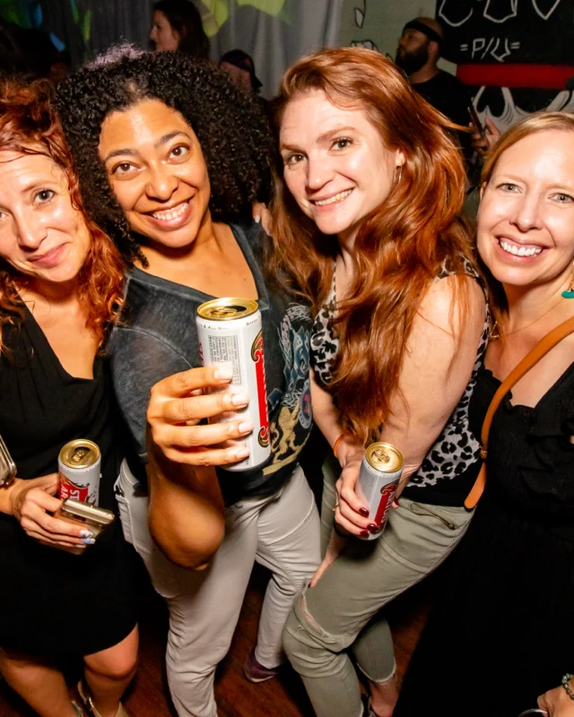 Hot Mess dance pop party - August 2023 - third Friday of every month at The Basement, Easst Atlanta - Kimber is the DJ - Pics: Darcy for Oh Snap Kid