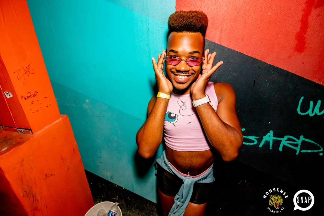 Hot Mess dance pop party - August 2023 - third Friday of every month at The Basement, Easst Atlanta - Kimber is the DJ - Pics: Darcy for Oh Snap Kid