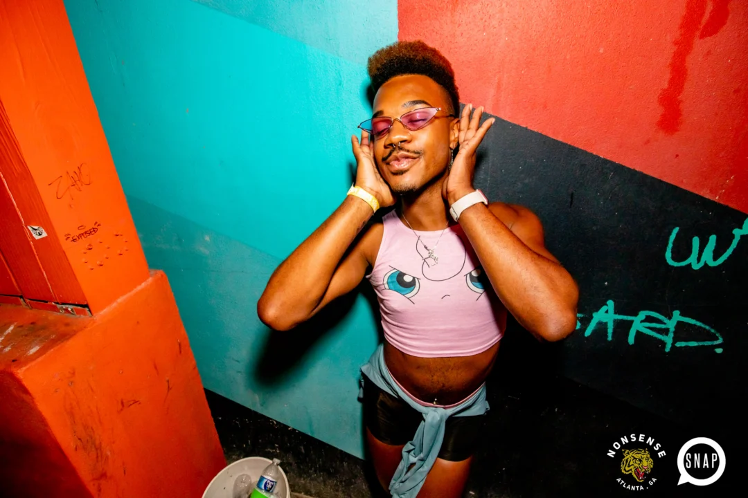 Hot Mess dance pop party - August 2023 - third Friday of every month at The Basement, Easst Atlanta - Kimber is the DJ - Pics: Darcy for Oh Snap Kid