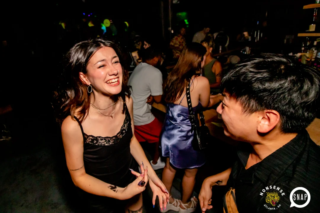 Hot Mess dance pop party - August 2023 - third Friday of every month at The Basement, Easst Atlanta - Kimber is the DJ - Pics: Darcy for Oh Snap Kid