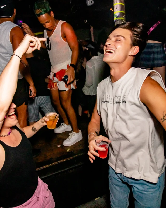 Hot Mess dance pop party - August 2023 - third Friday of every month at The Basement, Easst Atlanta - Kimber is the DJ - Pics: Darcy for Oh Snap Kid