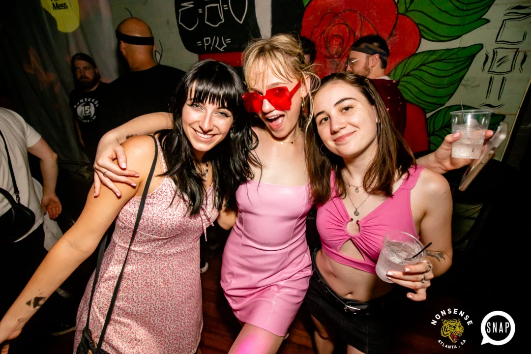 Hot Mess dance pop party - August 2023 - third Friday of every month at The Basement, Easst Atlanta - Kimber is the DJ - Pics: Darcy for Oh Snap Kid