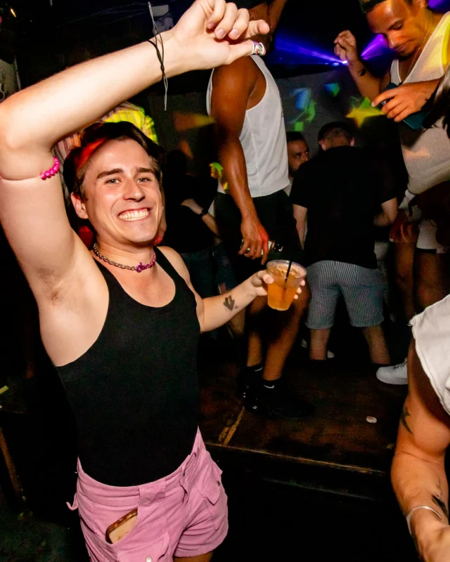 Hot Mess dance pop party - August 2023 - third Friday of every month at The Basement, Easst Atlanta - Kimber is the DJ - Pics: Darcy for Oh Snap Kid