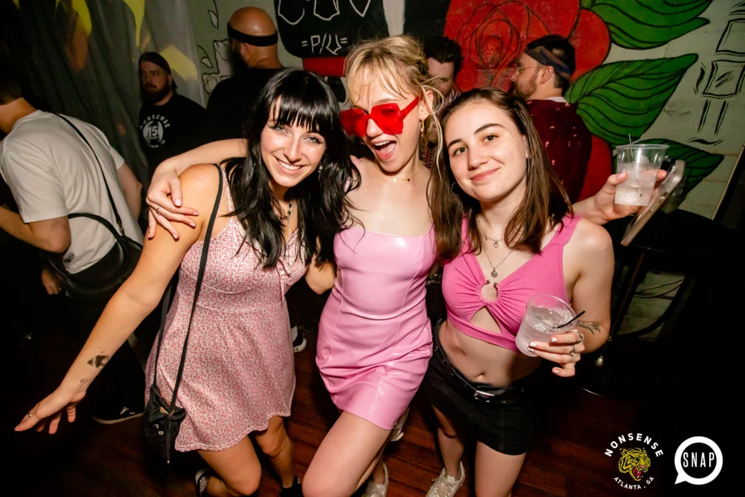 Hot Mess dance pop party - August 2023 - third Friday of every month at The Basement, Easst Atlanta - Kimber is the DJ - Pics: Darcy for Oh Snap Kid
