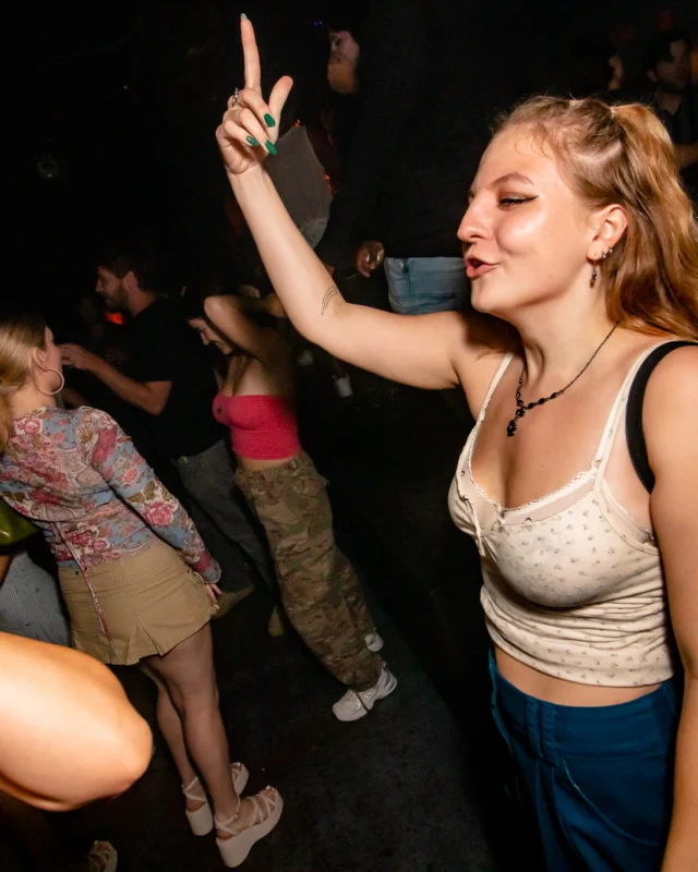 Hot Mess dance pop party - August 2023 - third Friday of every month at The Basement, Easst Atlanta - Kimber is the DJ - Pics: Darcy for Oh Snap Kid