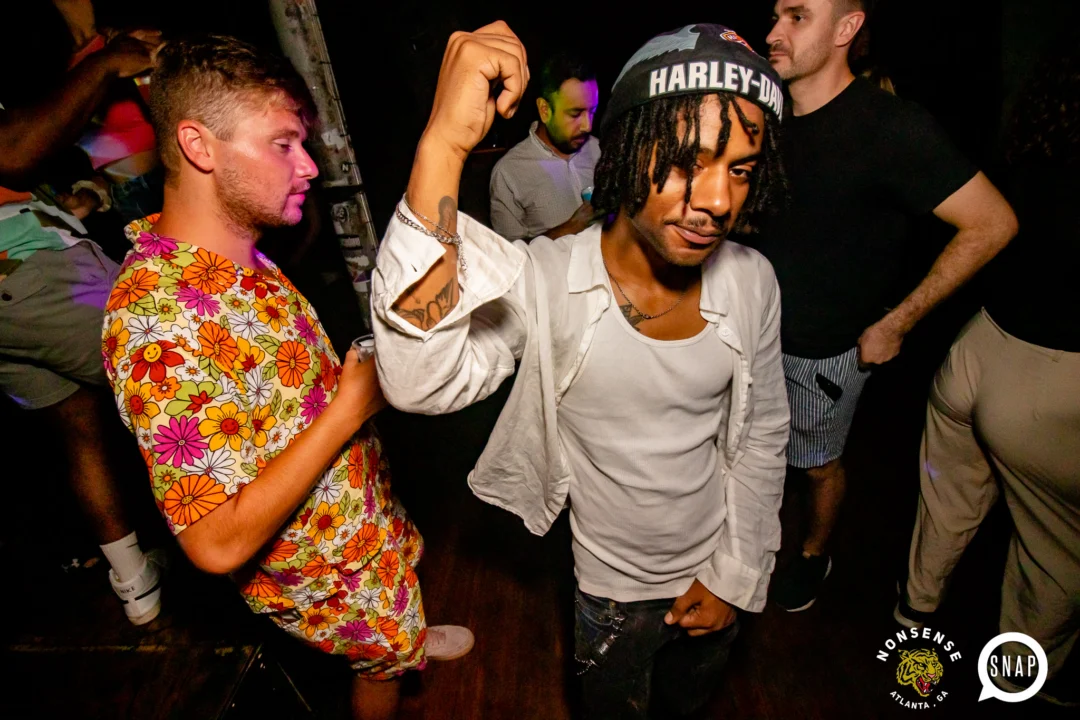 Hot Mess dance pop party - August 2023 - third Friday of every month at The Basement, Easst Atlanta - Kimber is the DJ - Pics: Darcy for Oh Snap Kid