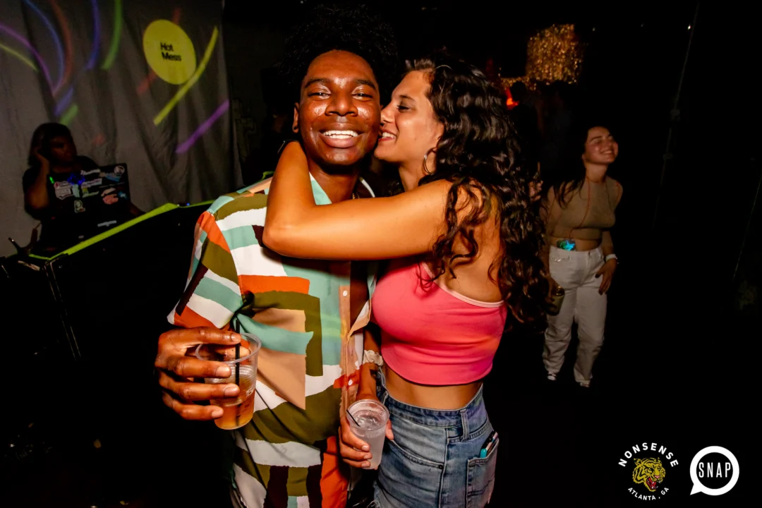 Hot Mess dance pop party - August 2023 - third Friday of every month at The Basement, Easst Atlanta - Kimber is the DJ - Pics: Darcy for Oh Snap Kid