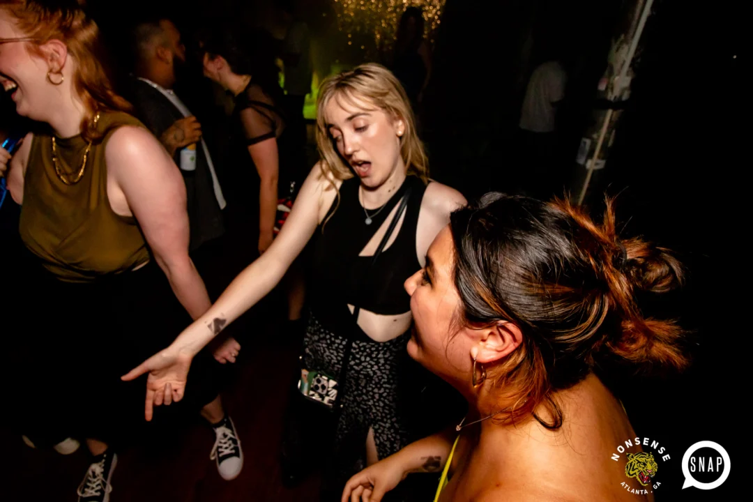 Hot Mess dance pop party - August 2023 - third Friday of every month at The Basement, Easst Atlanta - Kimber is the DJ - Pics: Darcy for Oh Snap Kid