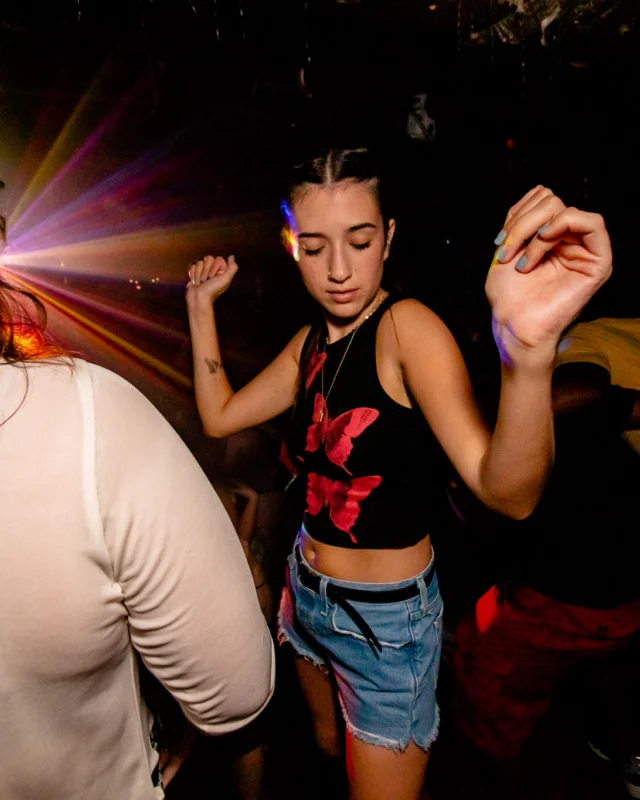 Hot Mess dance pop party - August 2023 - third Friday of every month at The Basement, Easst Atlanta - Kimber is the DJ - Pics: Darcy for Oh Snap Kid