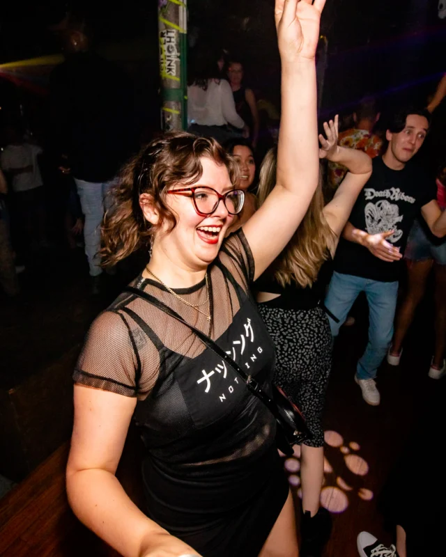 Hot Mess dance pop party - August 2023 - third Friday of every month at The Basement, Easst Atlanta - Kimber is the DJ - Pics: Darcy for Oh Snap Kid