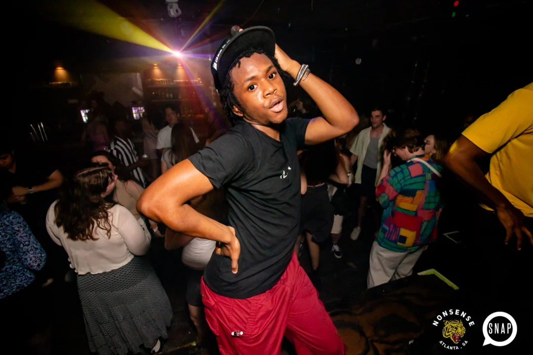Hot Mess dance pop party - August 2023 - third Friday of every month at The Basement, Easst Atlanta - Kimber is the DJ - Pics: Darcy for Oh Snap Kid