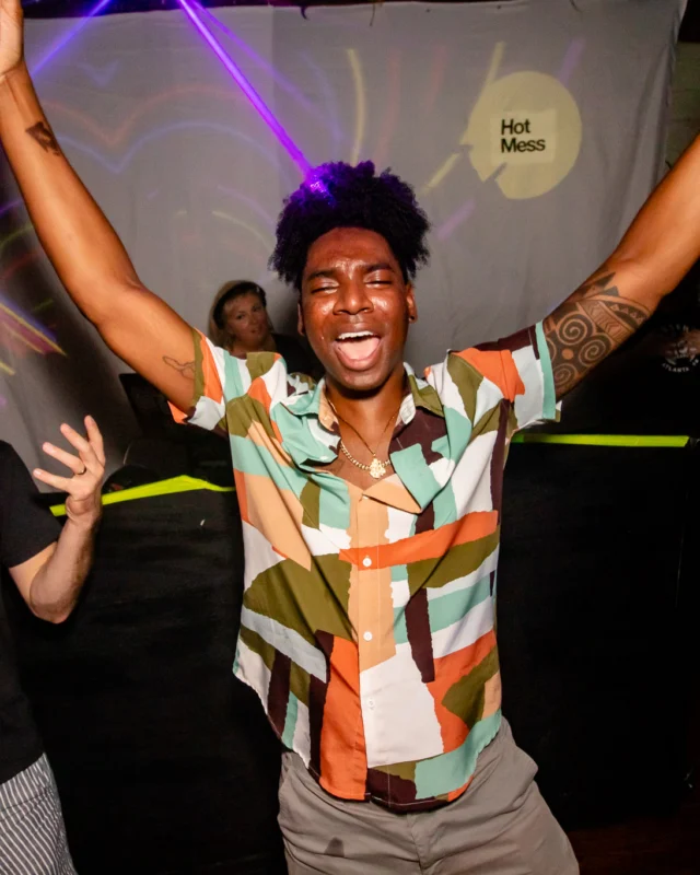 Hot Mess dance pop party - August 2023 - third Friday of every month at The Basement, Easst Atlanta - Kimber is the DJ - Pics: Darcy for Oh Snap Kid